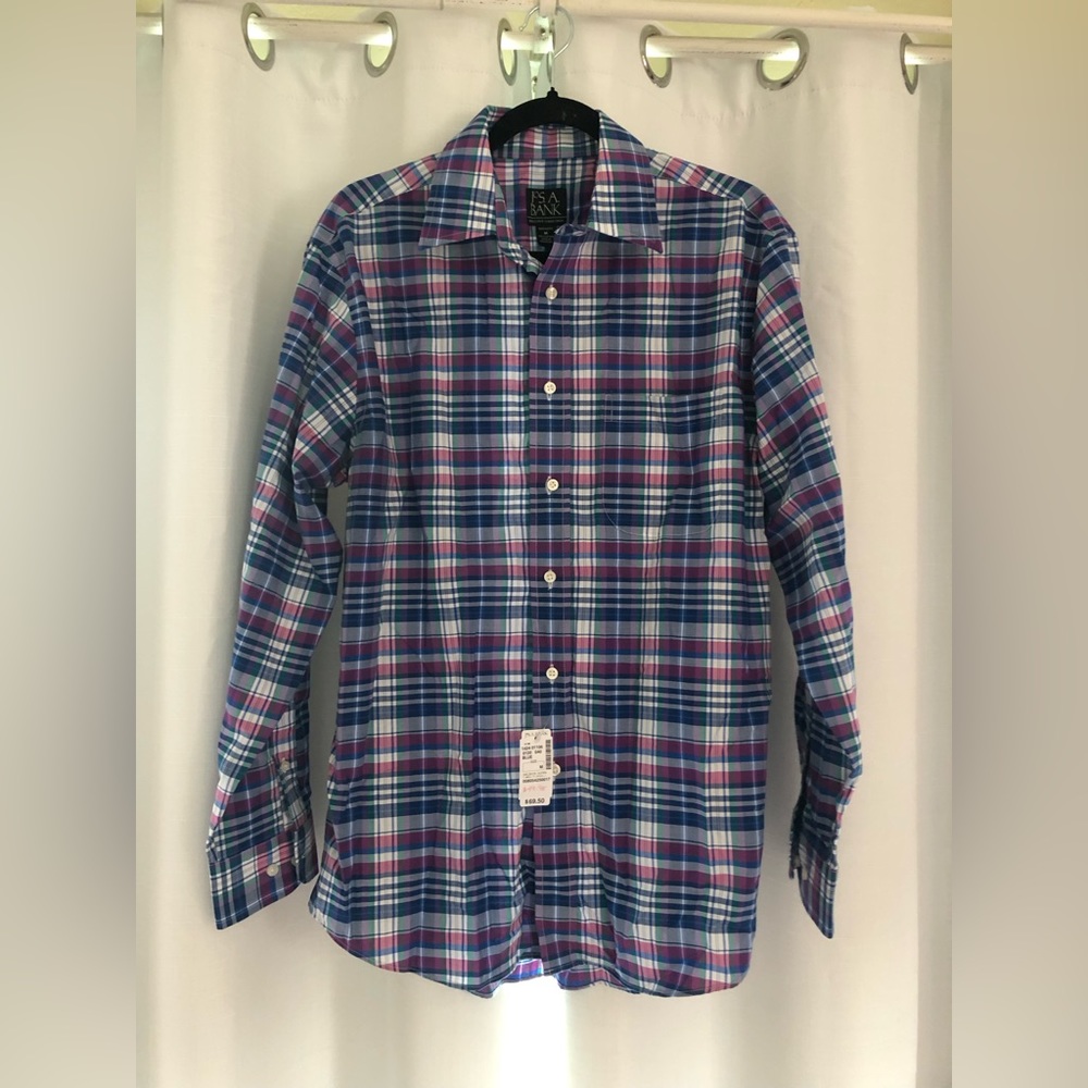 NWT Jos. A. Bank men’s dress shirt. Size M.
